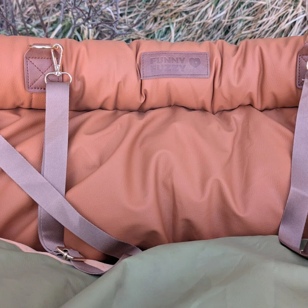 Funny Fuzzy Jumbo Plus Car Dog Bed - $130 (Boston)